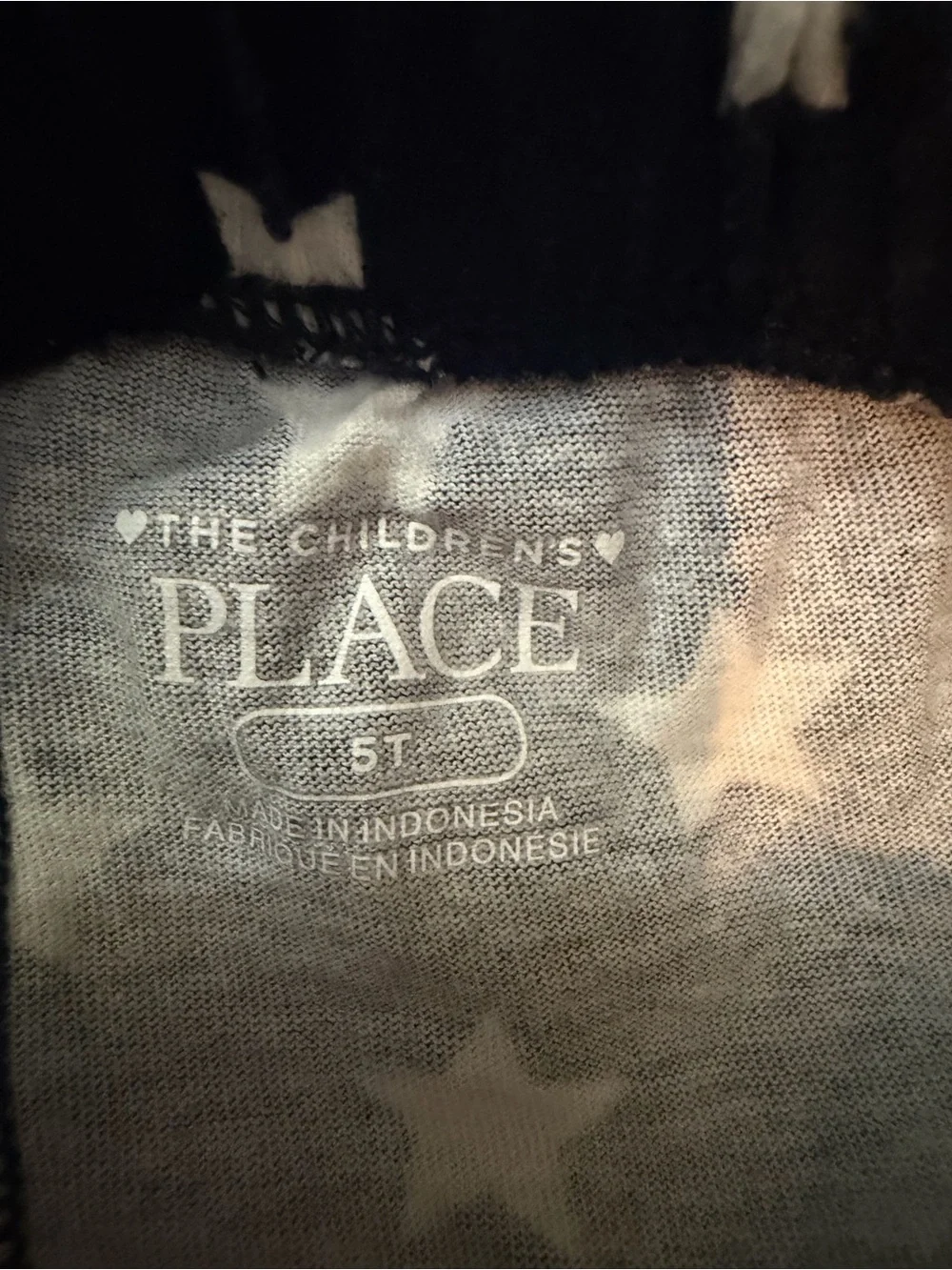 The Children's Place Red Tank Top and Navy Star Shorts Set